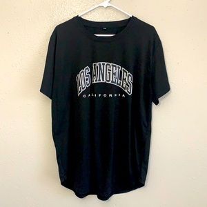 Black T-shirt Los Angeles